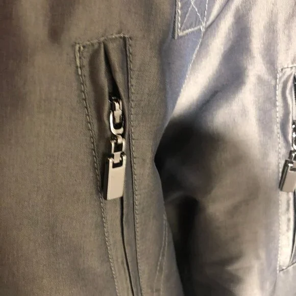 Rare Boeing Collectible Unisex Hooded Parka Jacket | Metallic Green-Bronze XL - Picture 12 of 15